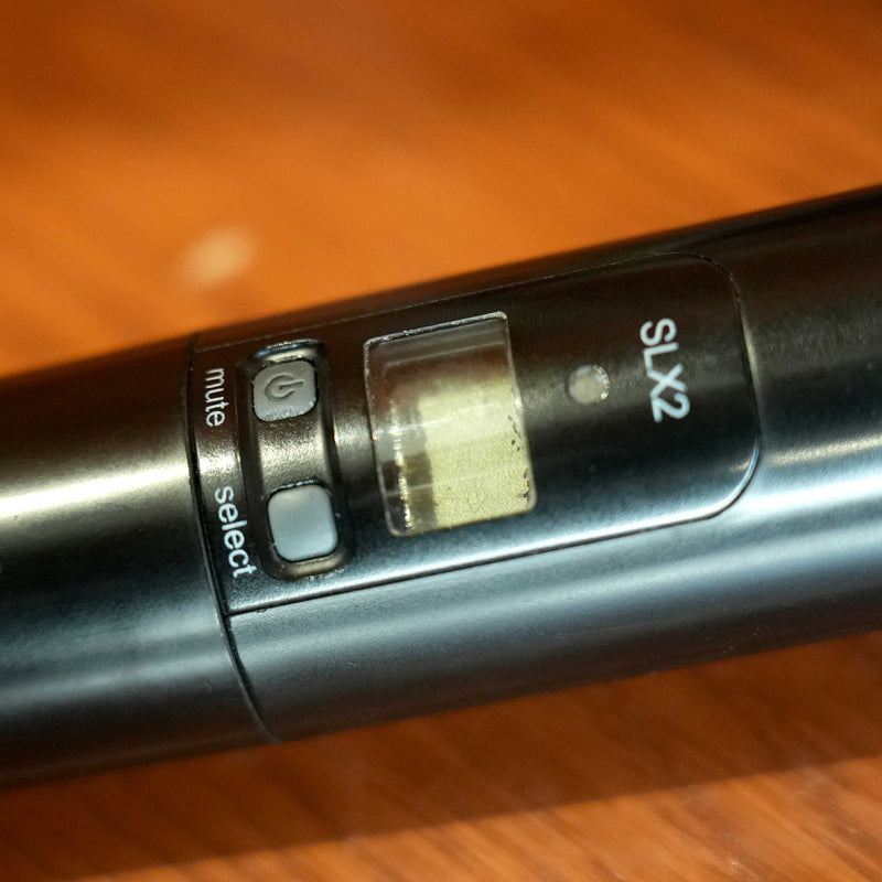 Shure SLX4 Receiver w/ Shure SM-58 Wireless Microphone