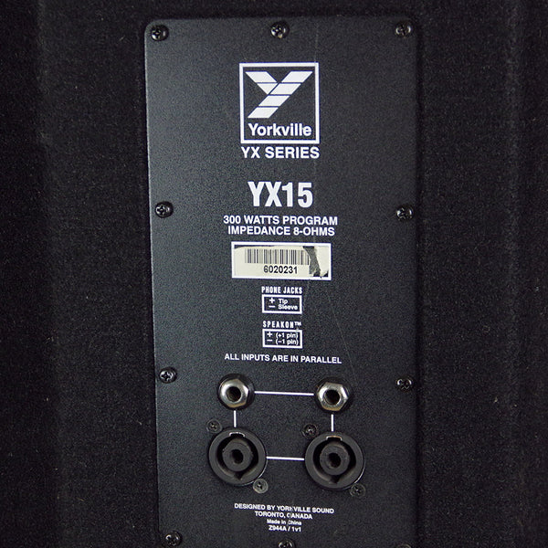 Yorkville YX15 Loud Speakers