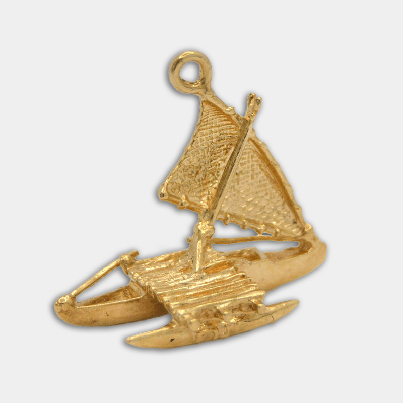 Catamaran Boat Charm