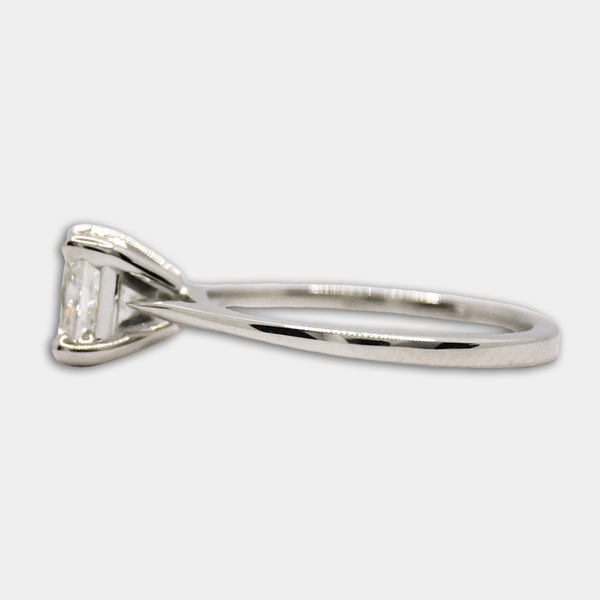 Cushion-Cut Diamond Ring