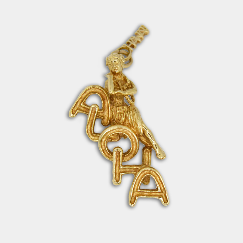 Aloha Gold Charm