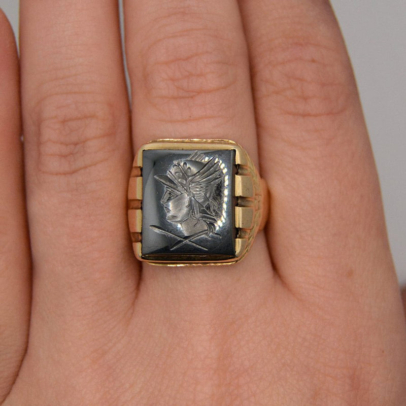 Athena Intaglio Ring