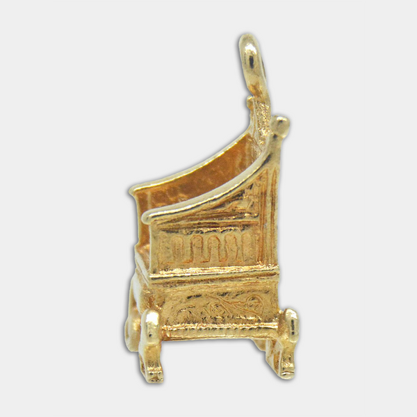 British Coronation Throne Charm