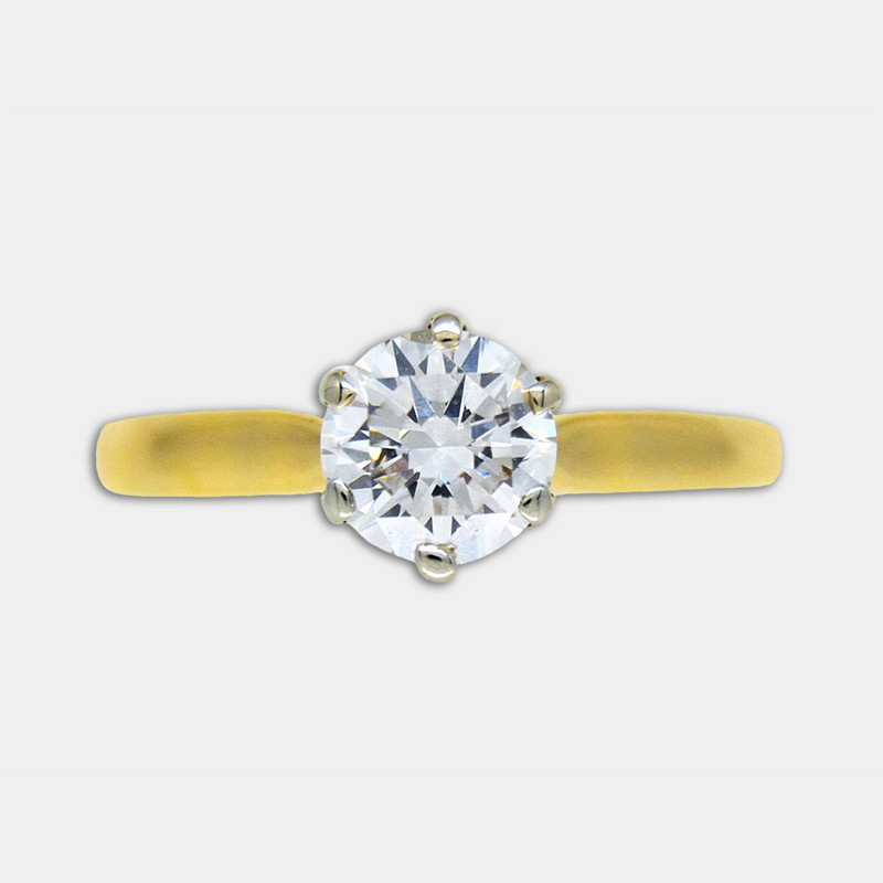 Classic Solitaire Diamond Ring