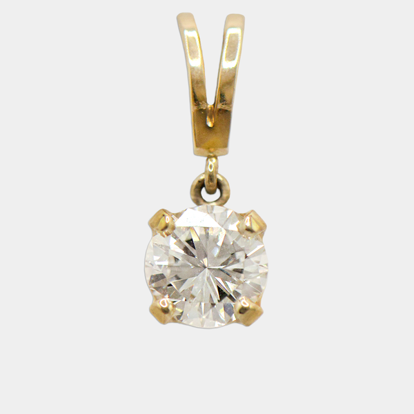 Solitaire Diamond Pendant