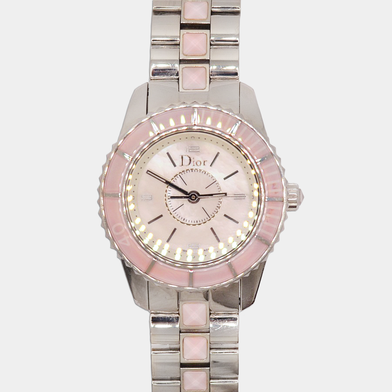 Dior stainless steel watch hot sale