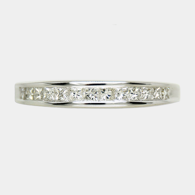Princess Diamond Ring Set