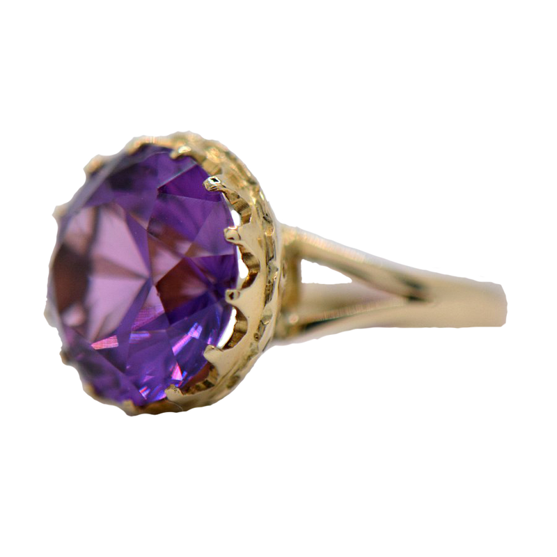 Purple Stone Ring