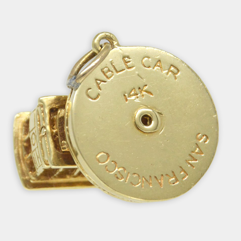 San Francisco Cable Car Charm