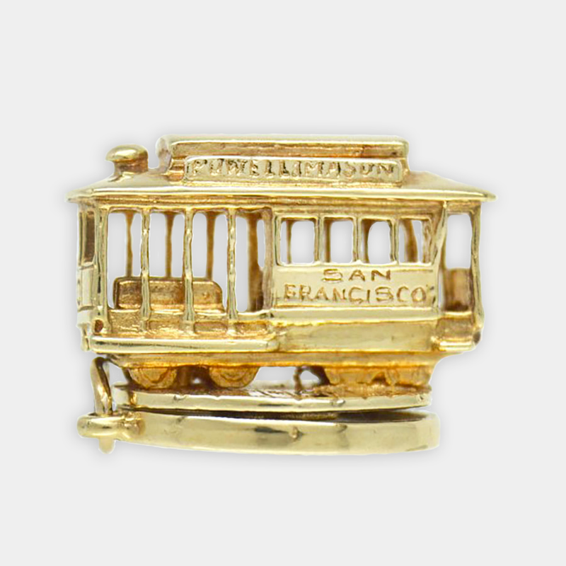 San Francisco Cable Car Charm
