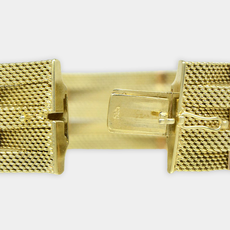 Wavy Gold Bracelet